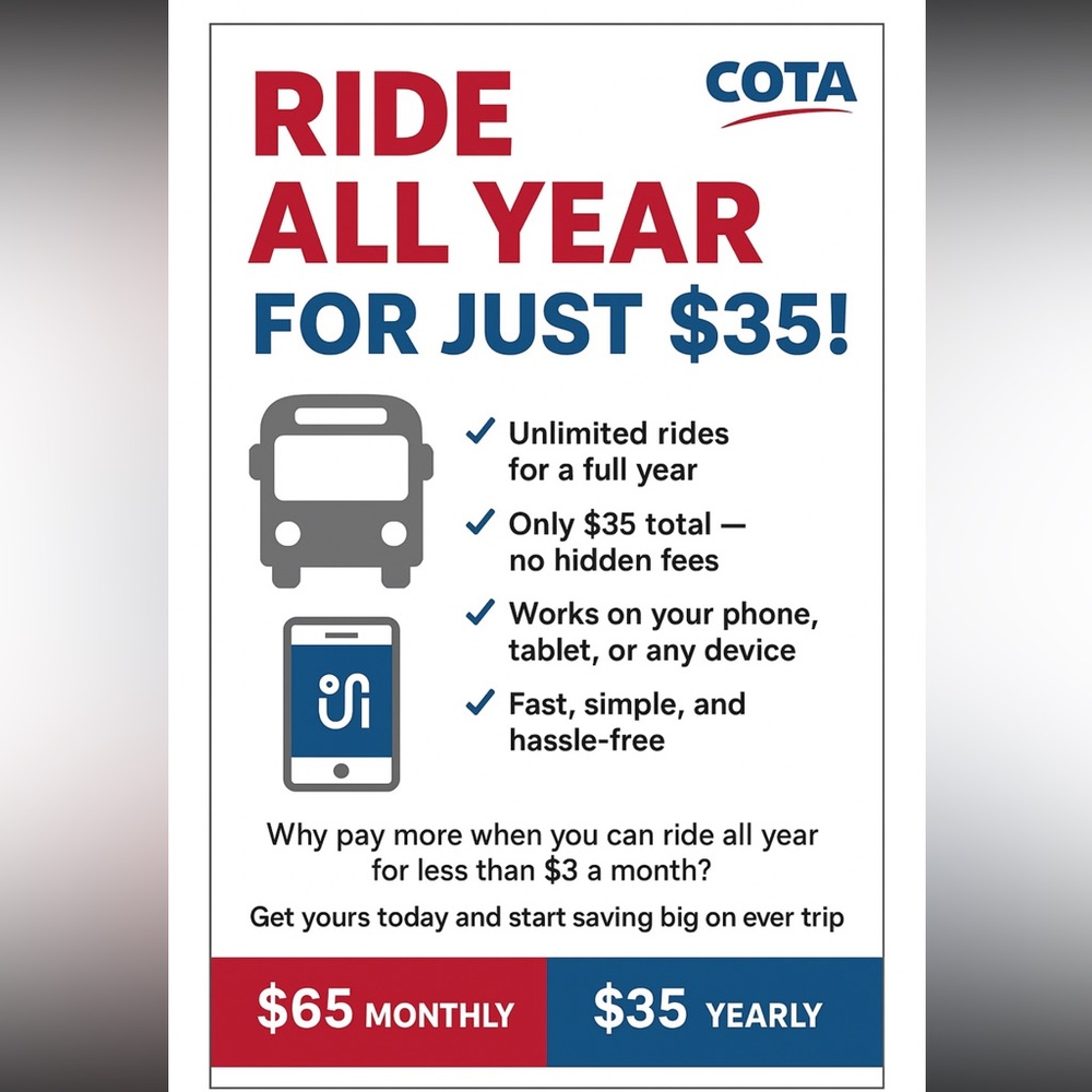 Ride Subscription Offer Poster